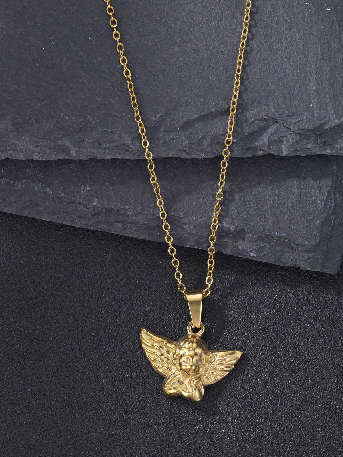 Temperament Personalized Minority Angel Wings Pendant Necklace